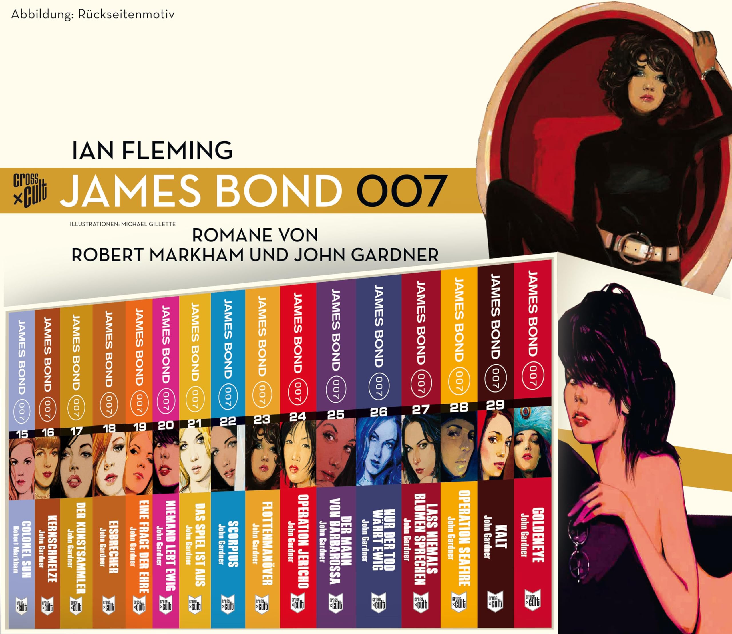 James Bond Gesamtbox 2: Schuber gefüllt mit den Bänden 15-29 plus