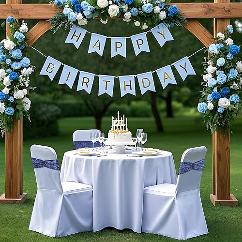 Miniatura 60 de Eternal Beauty Juego de 20 bandas de lentejuelas con lazo rojo para decoración de bodas, hoteles, fiestas