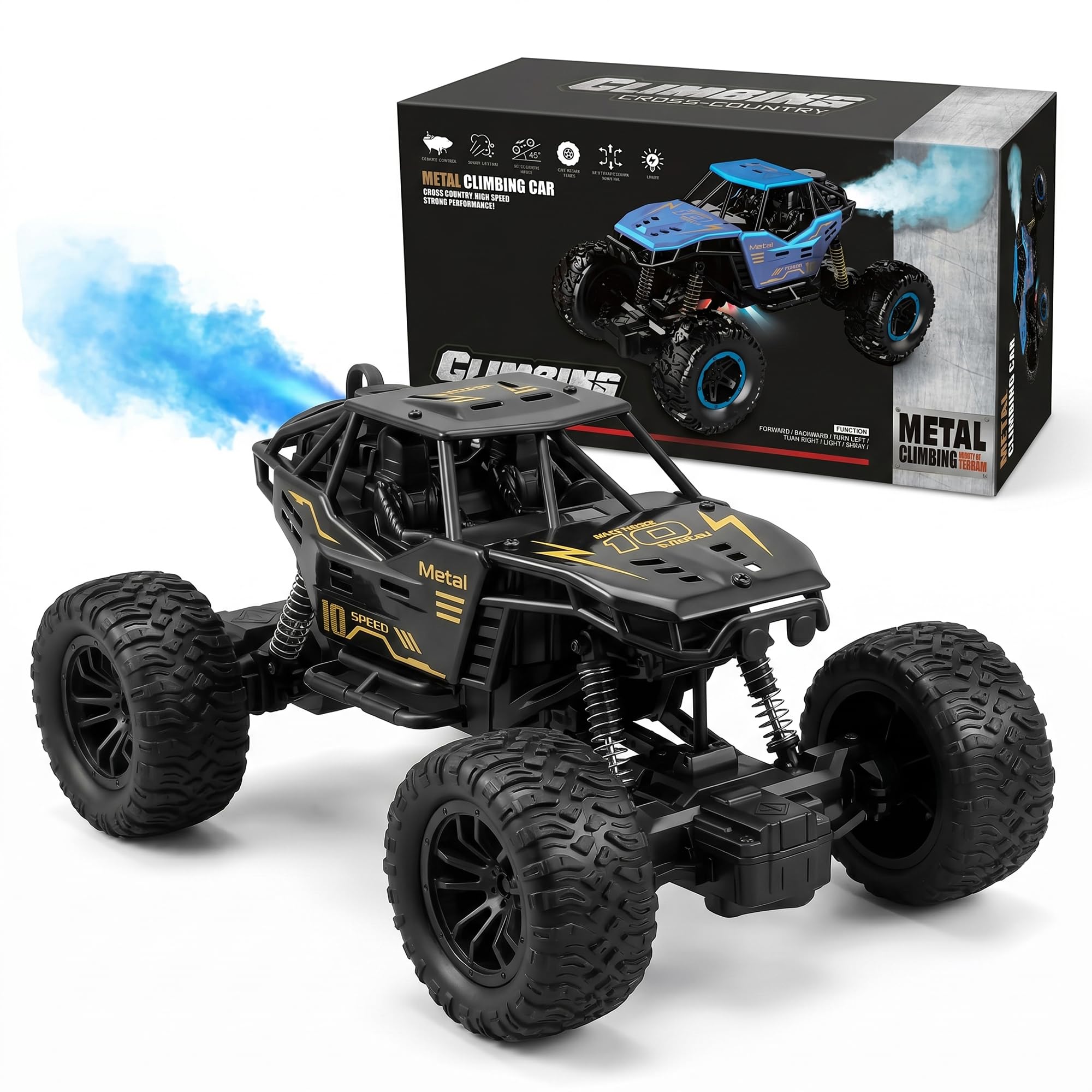 RC Rock Crawler Car 2WD Off Road Monster Truck for Kids-image-37