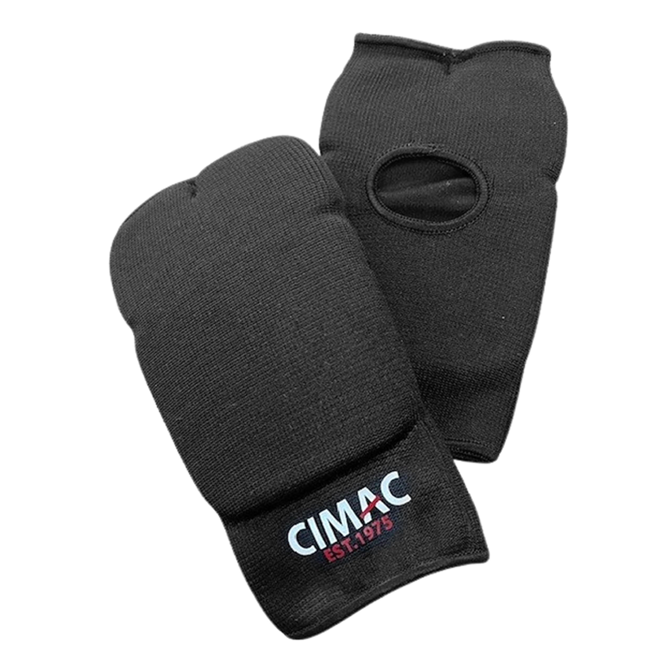 CIMAC Karate Fist Protectors - Junior (10cm Glove Width) - Suitable for Boxing, Karate, MMA, Boxing, Muay Thai, & Other Contact Sports, 12mm Thick EVA Foam Padding, Elasticated Bandage-Type Material