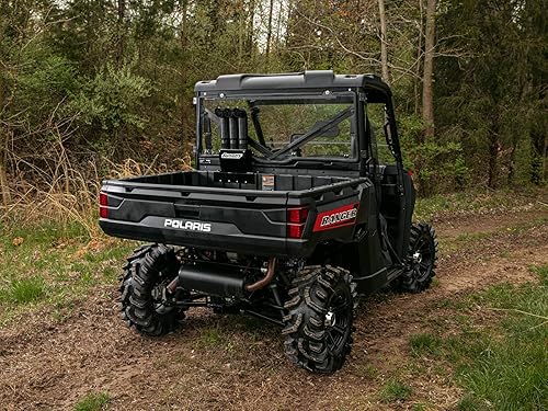 Miniatura 2 de SuperATV Kit de esnórquel Ranger para Polaris Ranger 1000  Ranger 1000 Crew 2020+  Incluye esnórquel para caja de aire, entrada de cinturón y escape