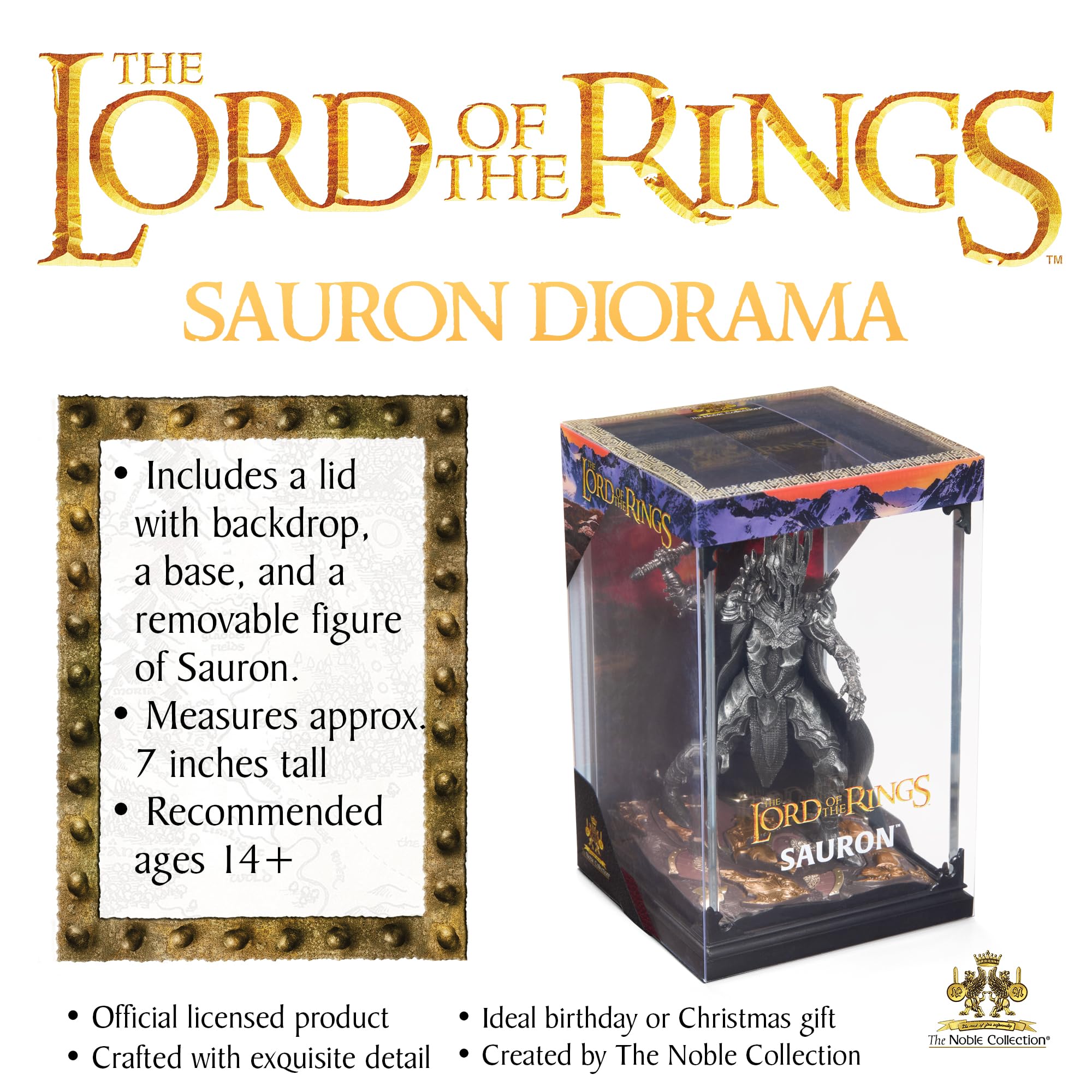Sauron The Lord Of The Rings Statue 17Cm