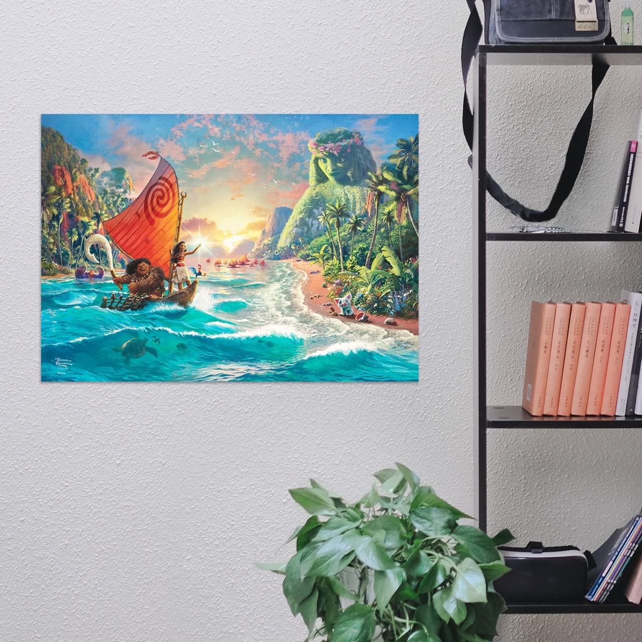 Amazon.co.jp: MIGHTYPRINT ディズニー モアナ 丈夫 24インチ x 17