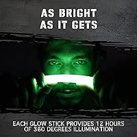 Vista 3 de Varillas luminosas de emergencia con 12 horas de duración, varillas de brillo de grado industrial envueltas individualmente