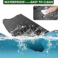 Vista 5 de Alfombrilla de Carga Compatible con Subaru Crosstrek XV Impreza Hatchback 2018-2023 Forro de Carga Alfombrilla de Maletero con Respaldo Forro