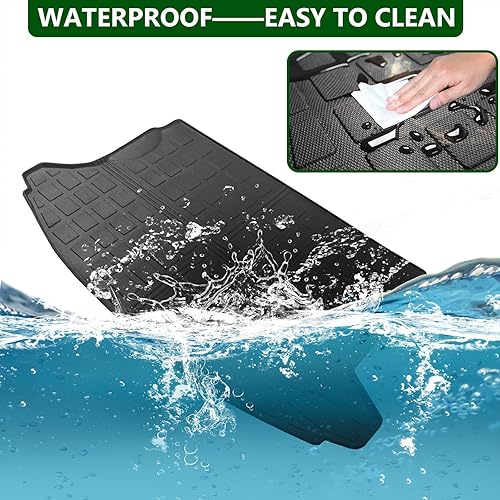 Miniatura 5 de Alfombrilla de Carga Compatible con Subaru Crosstrek XV Impreza Hatchback 2018-2023 Forro de Carga Alfombrilla de Maletero con Respaldo Forro de