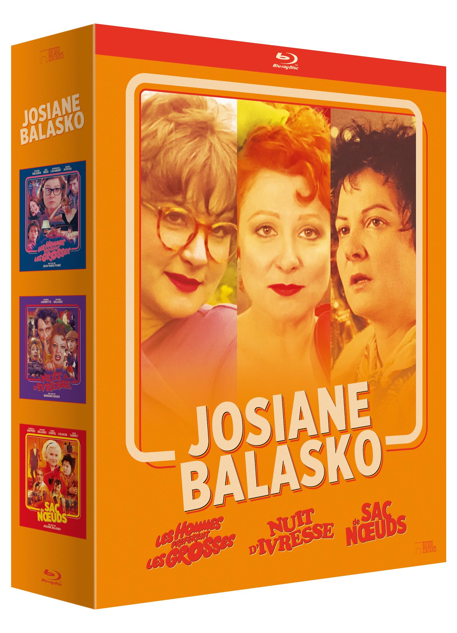 Pack Películas Francesas de Josiane Balasko en Blu-ray Formato Colección de Comedia