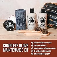 Vista 2 de Baseball Glove Conditioner Kits - Clean, Condition, and Maintain Your Baseball Glove with one of Our 3 Maintenance Kits - Protect Your Mitts