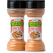 Grace Caribbean Traditions Chicken Seasoning - 2 Pack - Jamaican Chicken Seasoning for Cooking