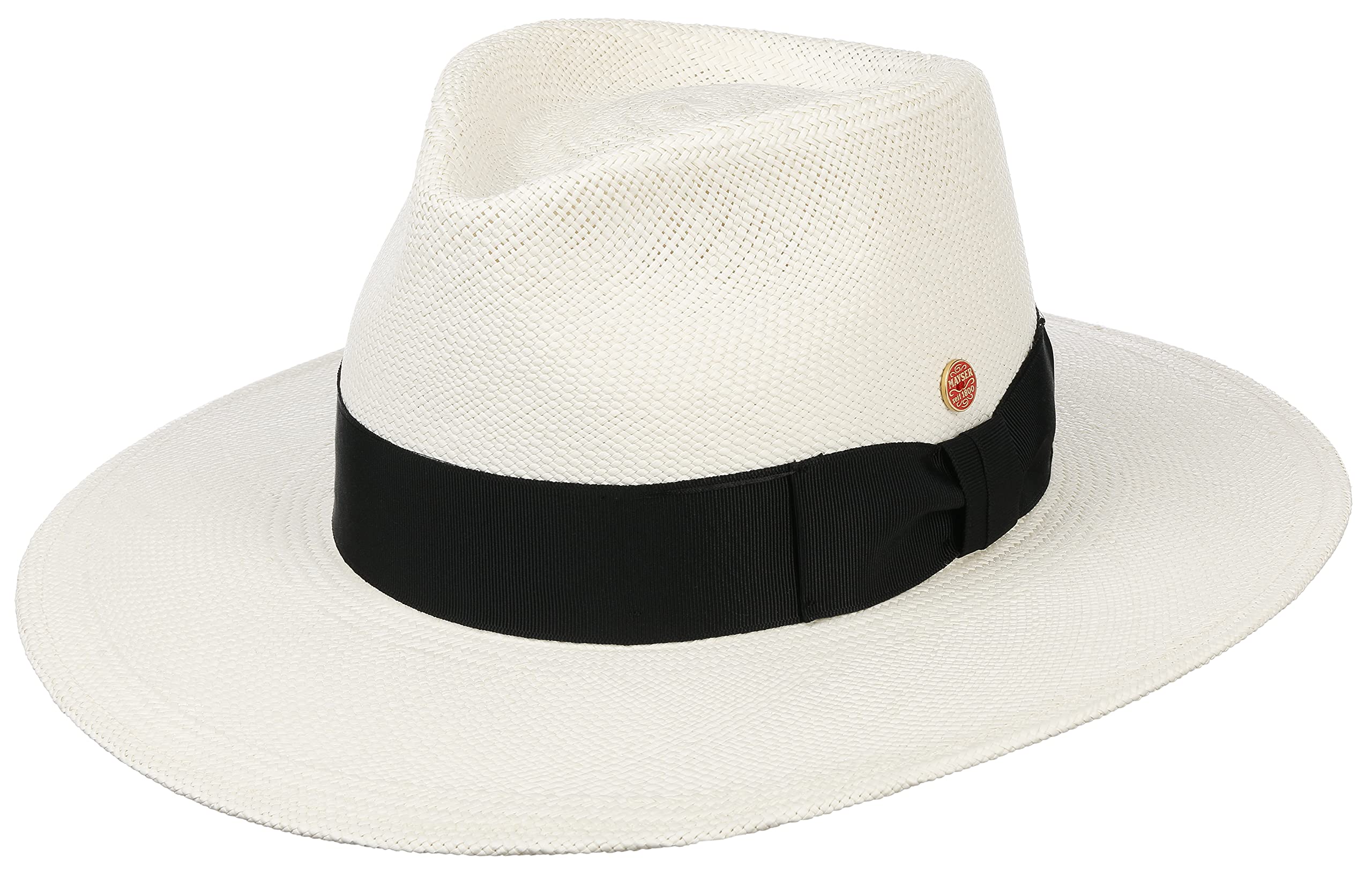 Original Sombrero Panama | Sombrero de Paja Tejido a Mano en Ecuador – Protección Solar UV 30 - Resistente al Agua – Material Ligero y Duradero.