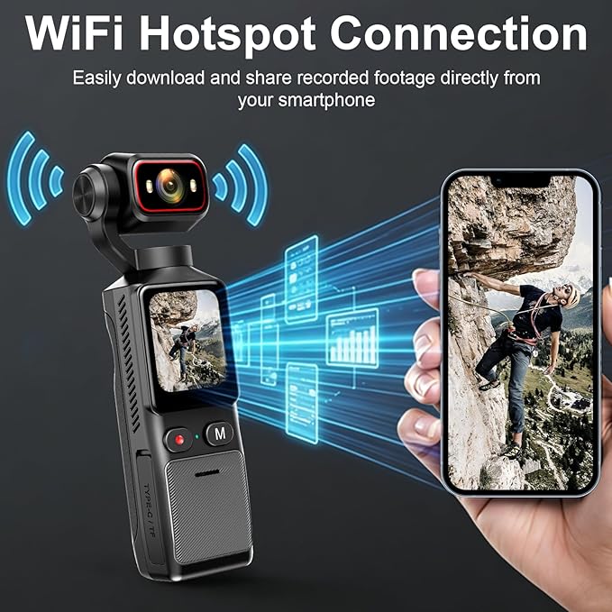 icamdoor L19 Cámara 4K WiFi Vlogging miniatura 7