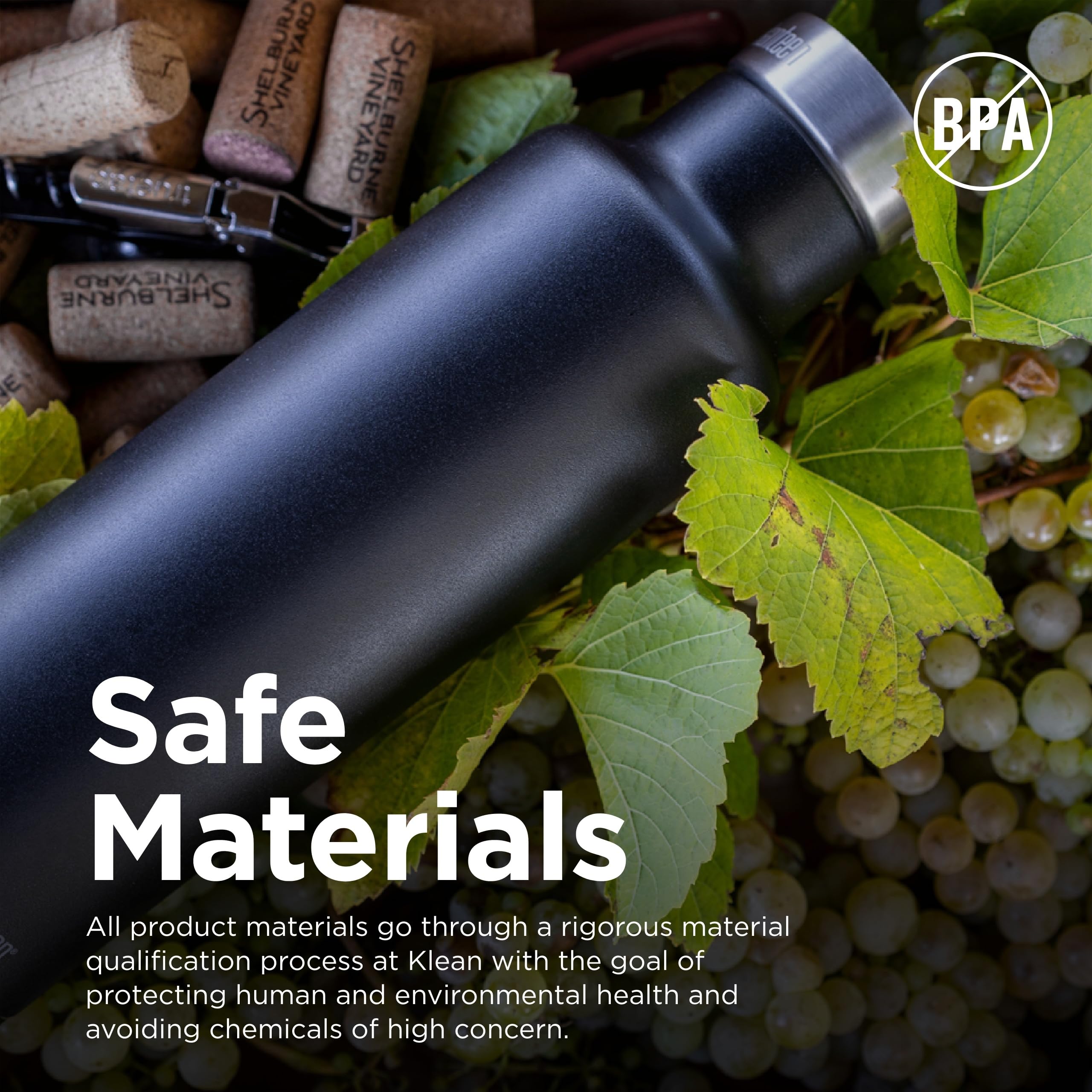 Klean Kanteen Izolacja do przelewania - 25 uncji - czarny