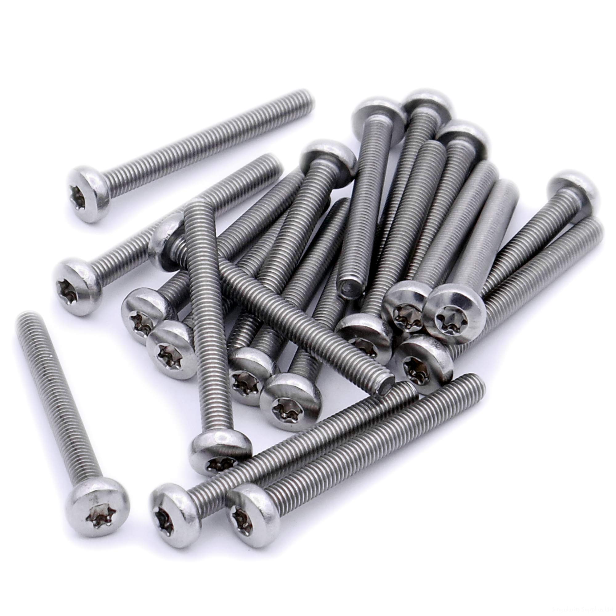 Singularity Supplies M4 (4Mm X 30Mm) Tx Pan Machine Screw (Bolt) - Stainless Steel (A2) (Pack Of 20)
