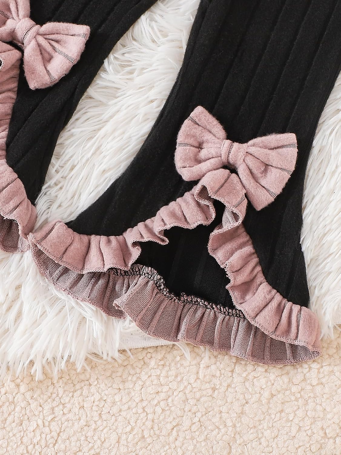 Baby Toddler Girl Clothes 2 Piece Fall Winter Outfits For 9M-4Y