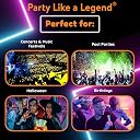 Glow Fever Glow in The Dark Sticks - 100 ct 6" Glow Sticks Bulk Party Pack with End Caps & Lanyards - Glow Party Favors for Concert, Festival, & Wedding Neon Light Sticks by Party Dragon, Multi gallery image