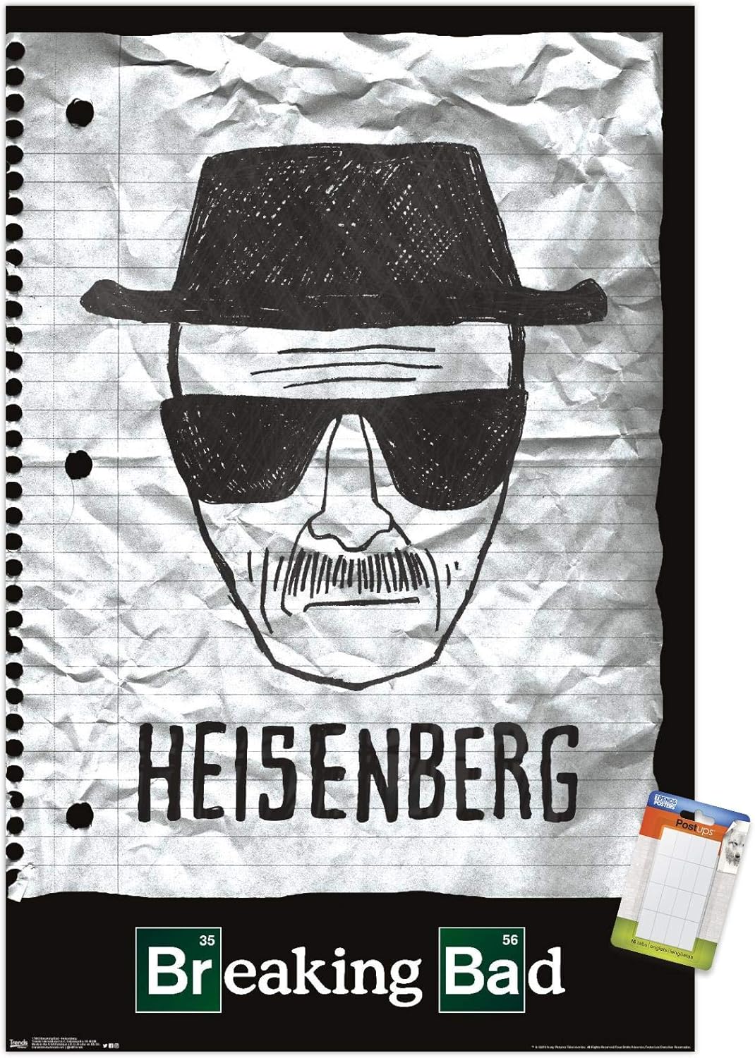 Trends International Breaking Bad Heisenberg Wall Poster