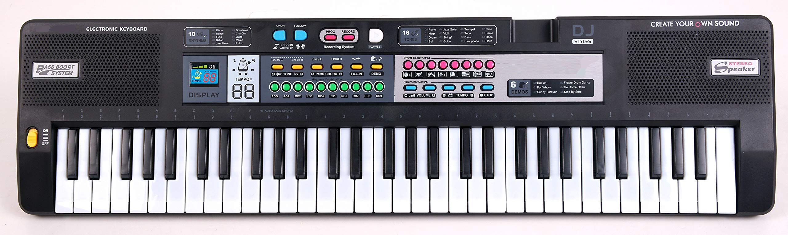 eWINNER 61 Keys Musical Keyboard Piano