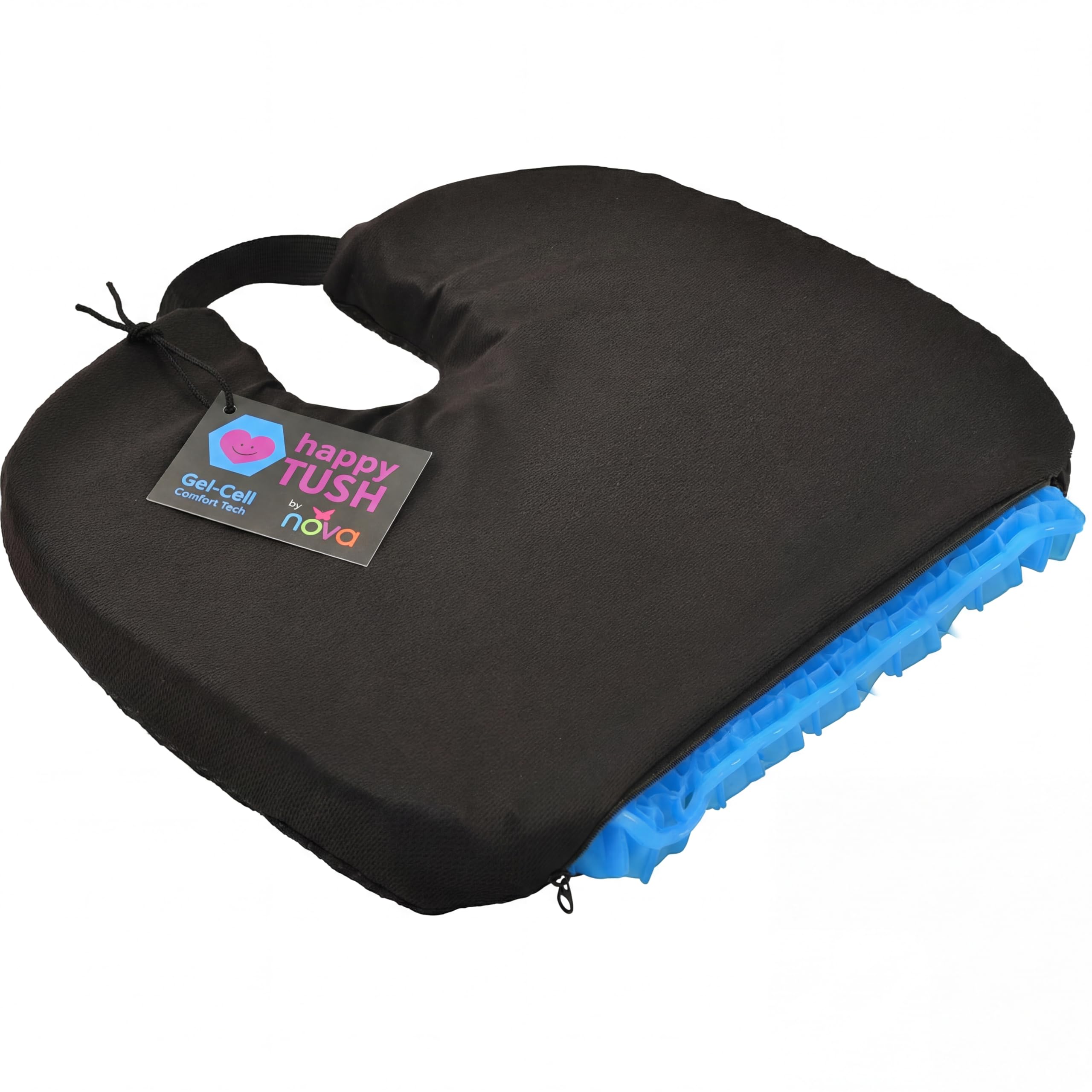 Amazon.com: NOVA 2” Cooling Gel Seat Cushion with Coccyx Cutout
