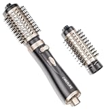 DAILYLIFE Rotating Hair Dryer Brush&comma; Hot Air Brush with 2 Brushes &lpar;1&period;5" & 2"&rpar;&comma; ALCI Safety Plug and Ionic Technology&comma; More Shine and Less Frizz