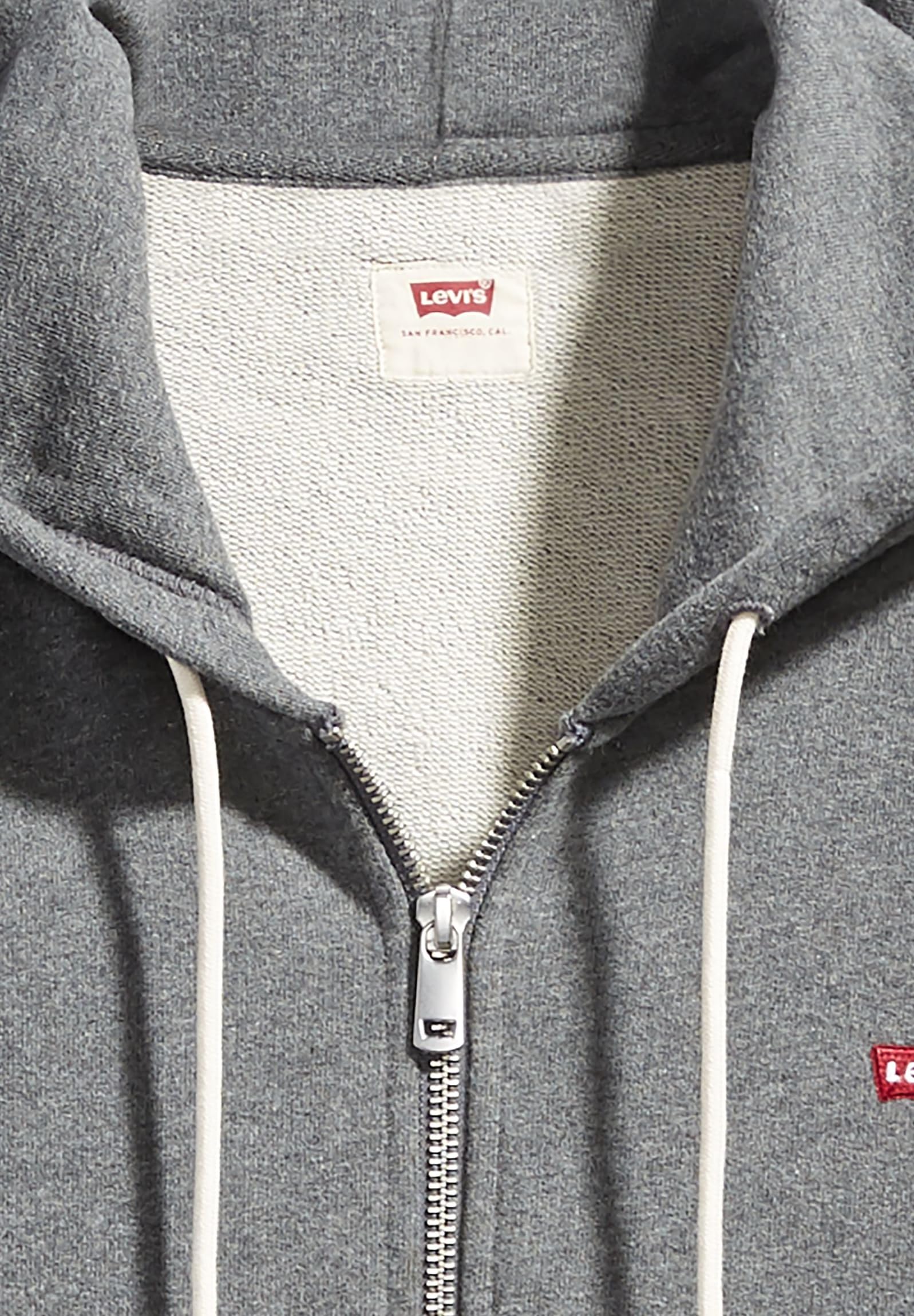 Levi's New Original Zip Up Sweat-shirt Homme