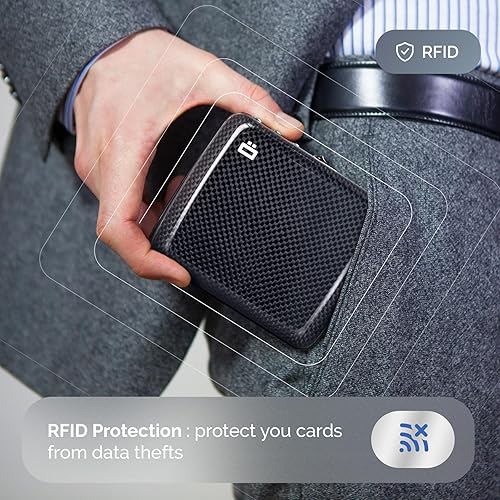 Vista 6 de ÖGON -DESIGNS- The First Pocket Size Vault - Cartera de código de aluminio para tarjetas y billetes, con cerradura con un código de 3 dígitos