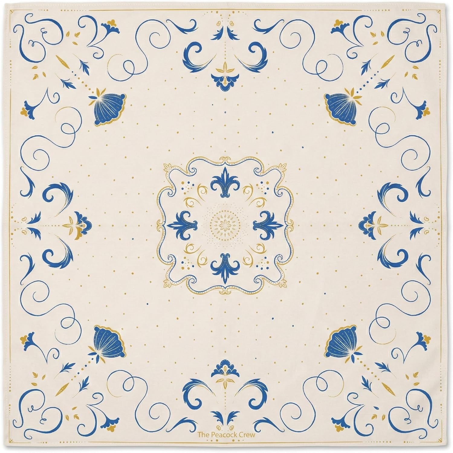 Boho Cotton Bandana for Women & Men – Floral Cottagecore Western Vintage Hair Scarf