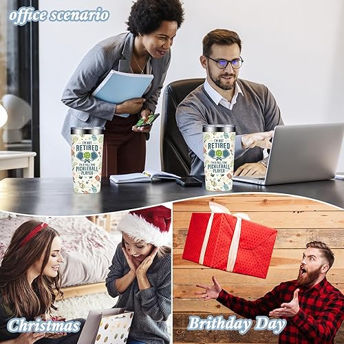 Miniatura 7 de Regalos de pickleball para mujeres y hombres  Regalos de Pickle Ball para mujer, Navidad, regalo de cumpleaños para los amantes de las pelotas de