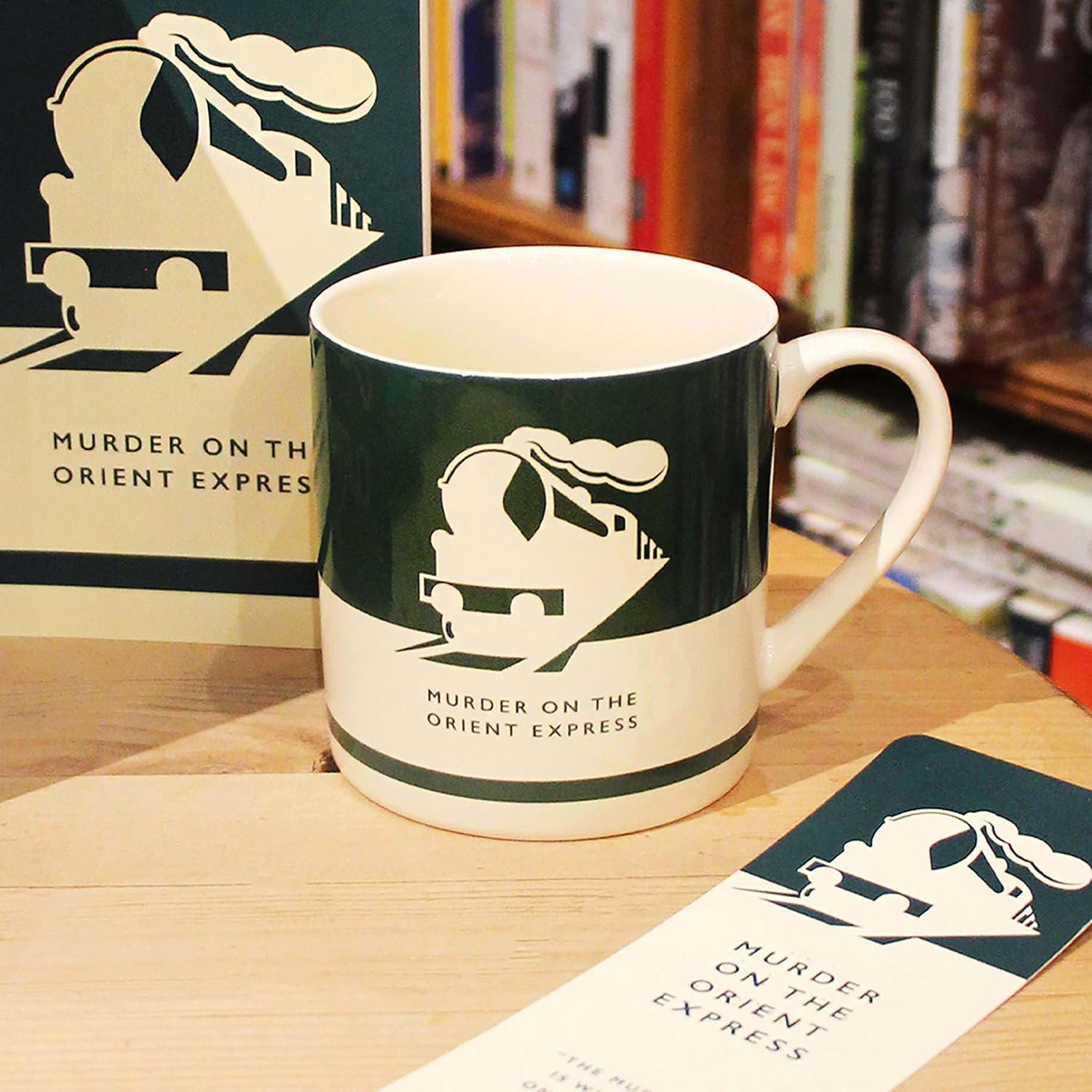 Agatha Christie - Everyday Mugs - Agatha Christie Mug - Murder On The Orient Express