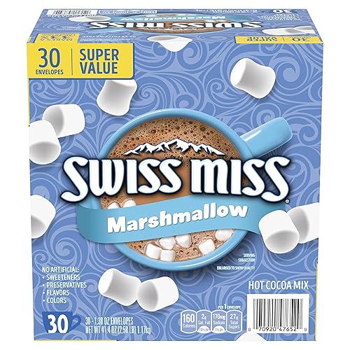 Swiss Miss - Mezcla de chocolate caliente con malvaviscos disponible en Yaxa Colombia