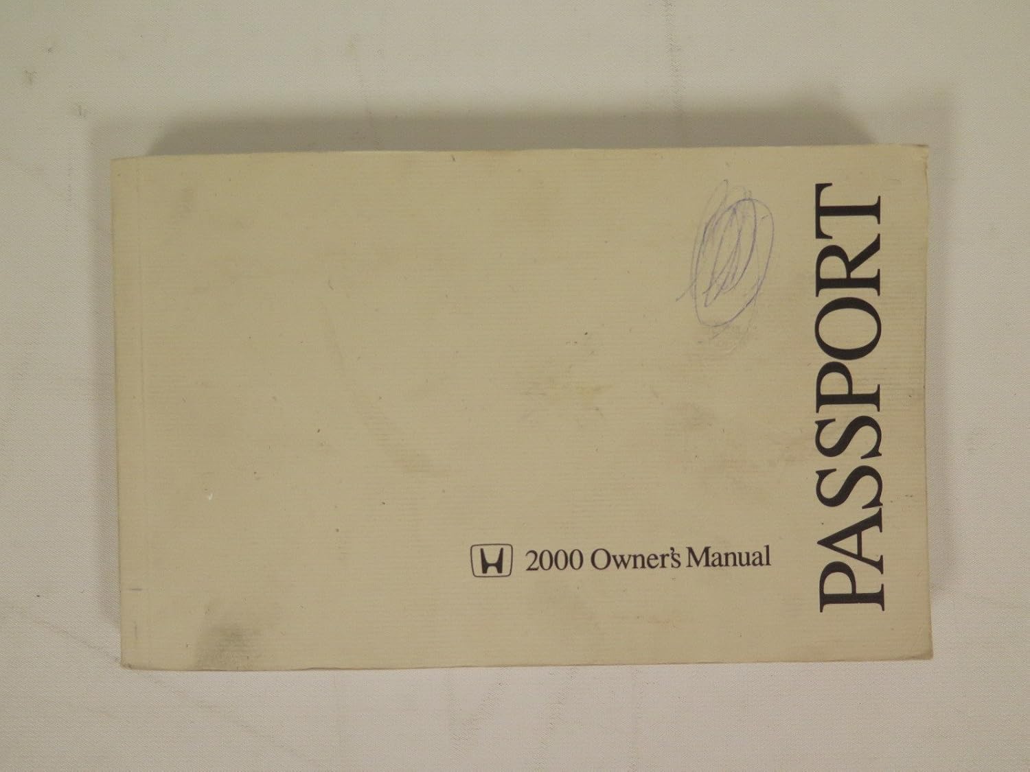 2000 Honda Passport Owners Manual Honda Books
