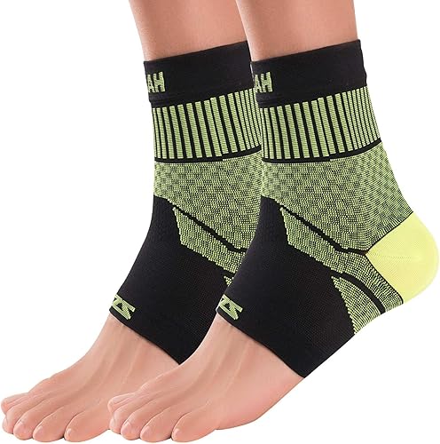 Tobillera de compresión ideal para correr, hacer fútbol, vóleibol y deportes evita esguinces, tendinitis, dolor