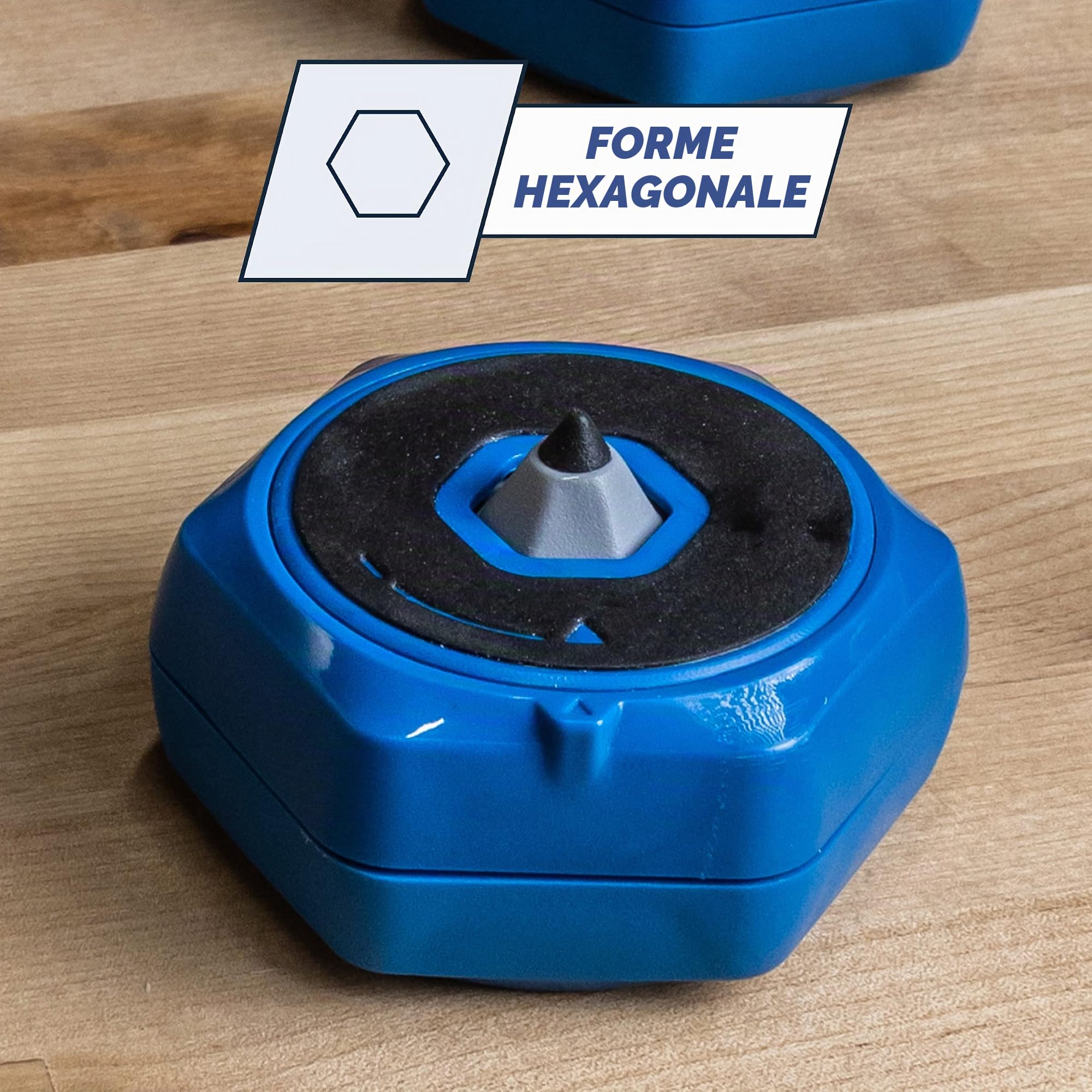 Blocs anti-dérapants Kreg, support de pièce stable avec pointe de peinture amovible, parfait pour le ponçage, le fraisage, le polissage, set de 4, capacité de charge de 90 kg