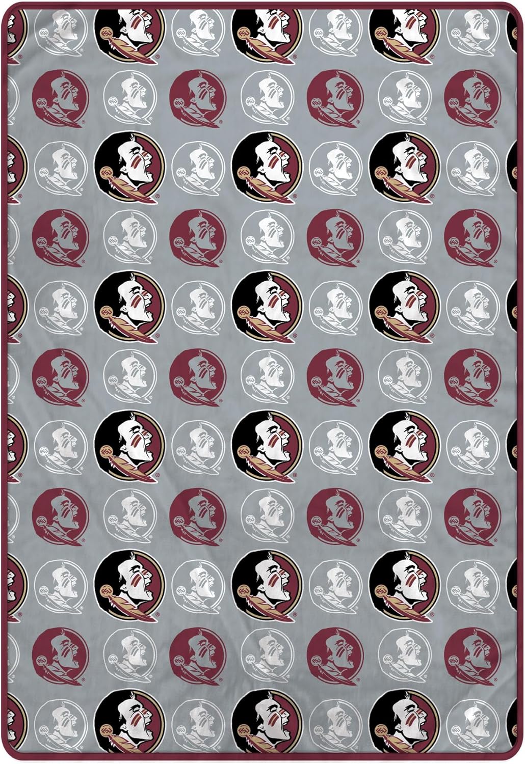 Pegasus Sports NCAA North Carolina Tar Heels Logo Roll Ultra Cozy Oversized Blanket