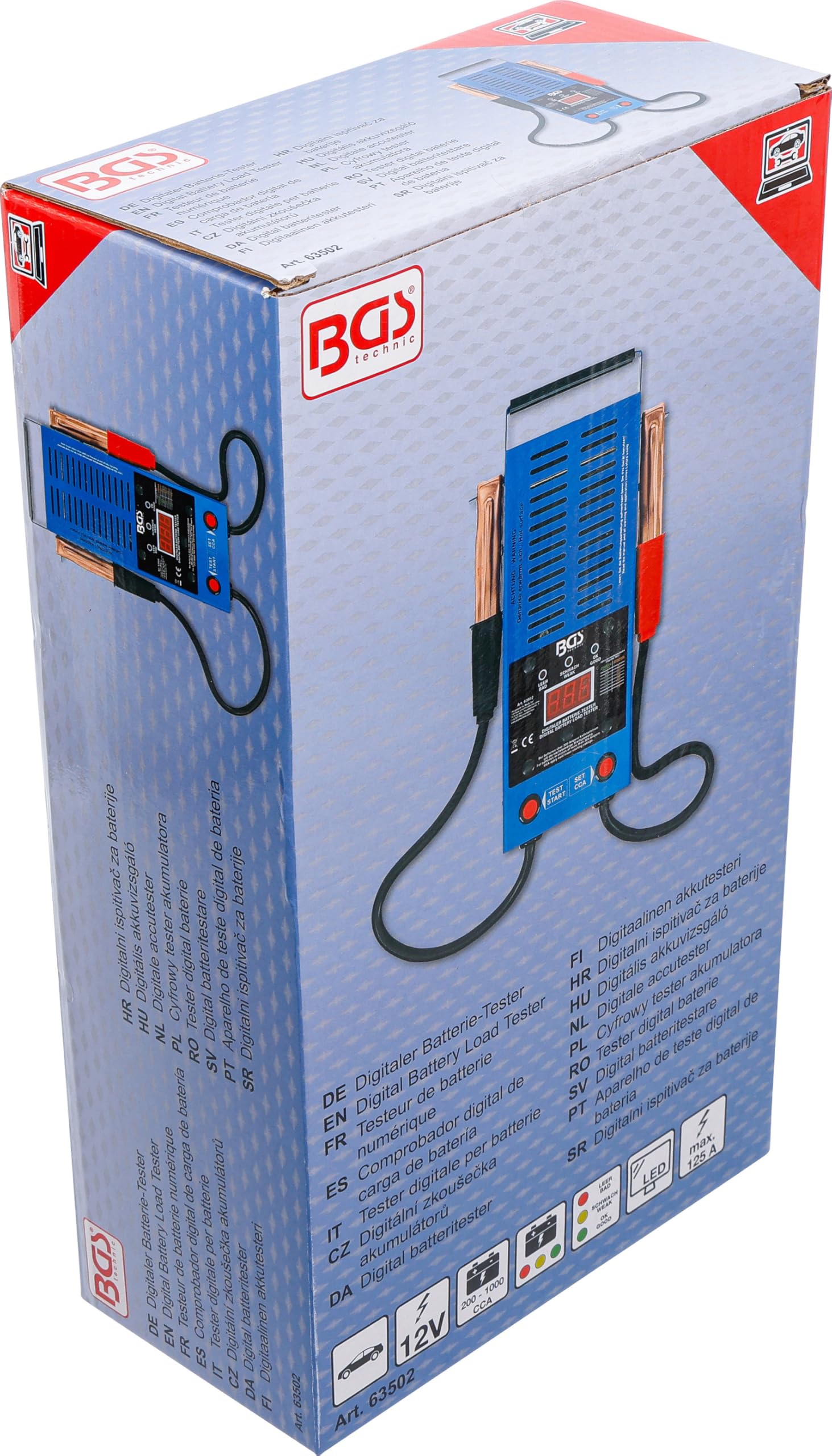 BGS 63502 | Tester digitale per batterie