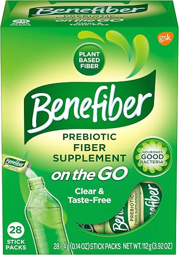 Benefiber Drink Mix, Taste Free, 28 Stick Packs