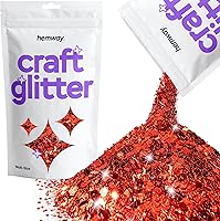 Vista 26 de Hemway Craft Glitter - Escamas de lentejuelas metálicas de varios tamaños para manualidades de resina y epoxi, suministros para vasos, tarjetas