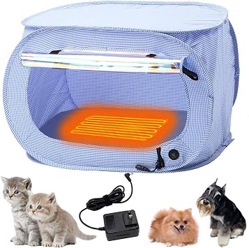 Amazon Zenct ケージ 犬猫用 折りたたみソフトケージ ヒーターマット付き あったかいケージ ペット用ホットマット ペットハウス 犬小屋 猫ハウス ポータブル 三色 Ct097 ブルーチェック柄 Zenct ケージ 通販