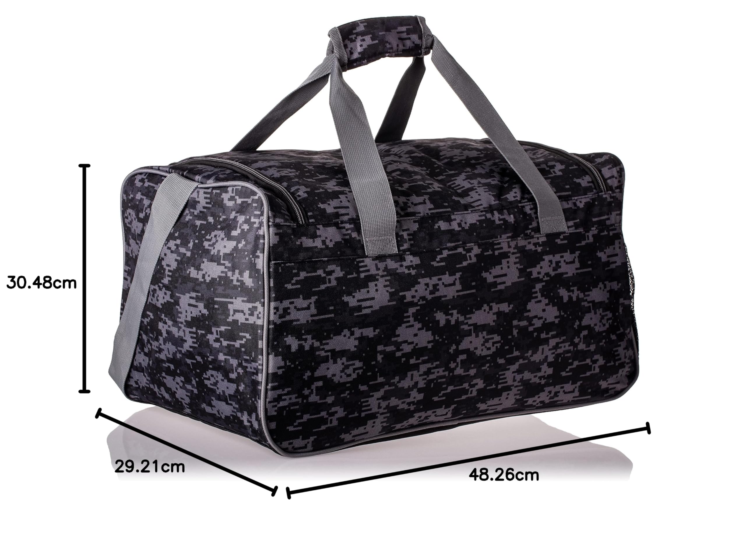 Fila Source Sm Travel Gym Sport Duffel Bag, Black Digi Camo (czarny) - FL-SD-8319-BKDC