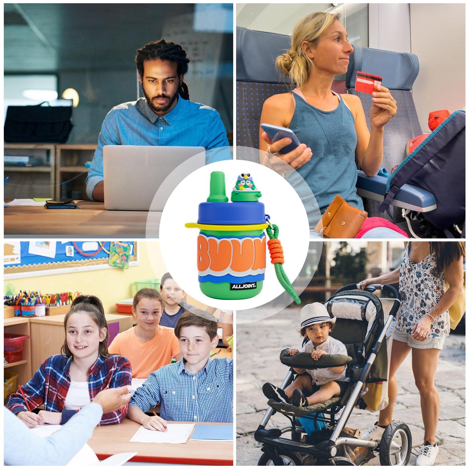 Botella de agua de dibujos animados para niños, botella de agua de | dibujos animados con pajita - Botella aislada de agua de dibujos animados de 420 ml con pajita - Taza de agua deportiva de