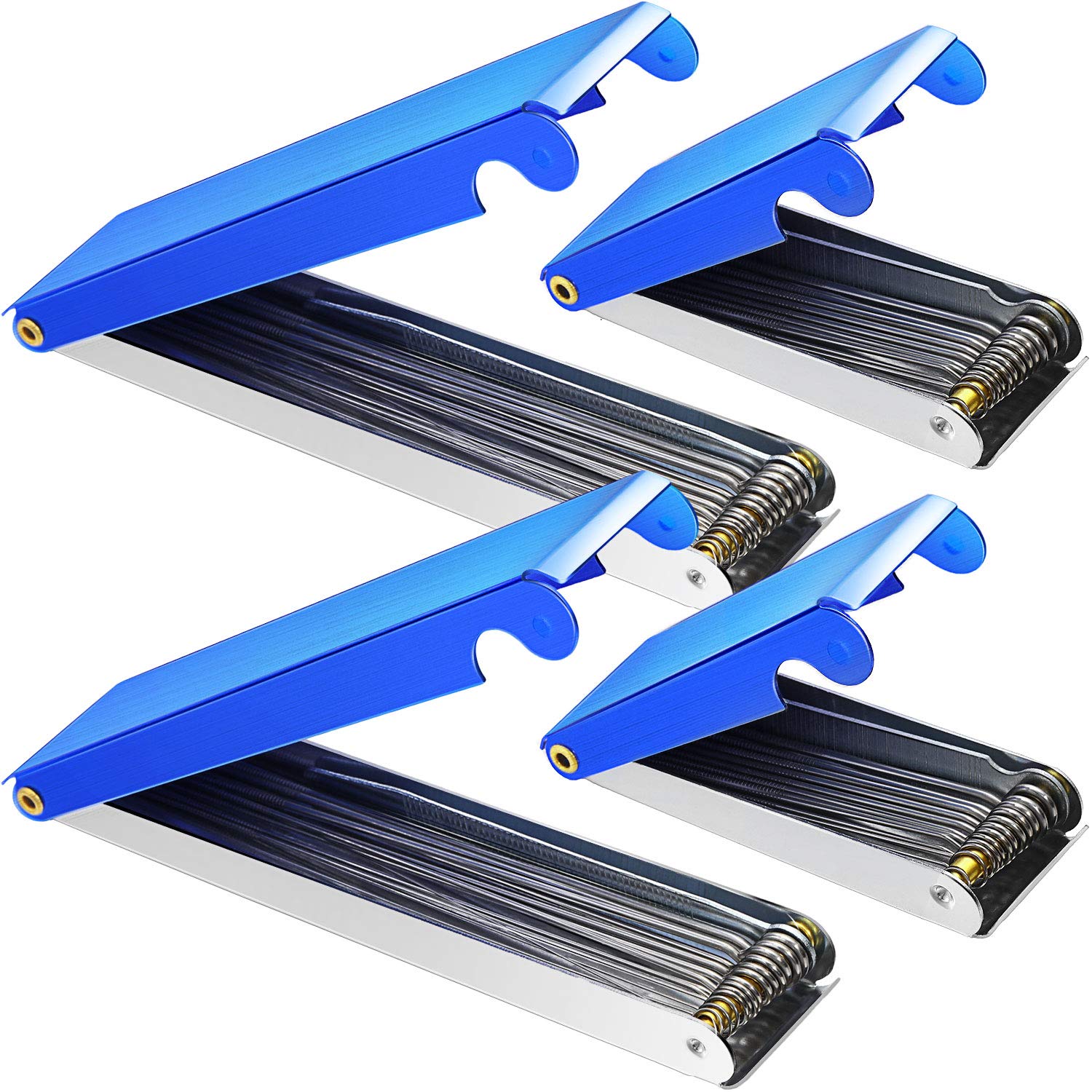 WILLBOND 4 Pieces Torch Tip Cleaner Welding Tip Cleaner Tool Kit for Cutting Torches Nozzles Carb Carbon Carburetor Jet Sprinklers and Shower Heads Wire 13 Wire Set