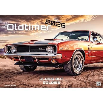 Oldtimer - OLDIES BUT GOLDIES - 2026 - Kalender DIN A3 Der Wandkalender mit den sch nsten Oldtimer-Motiven f r das Jahr 2026 im Format DIN A3 ca. 42 x 30 cm!