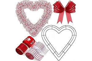 Dunzy 6 Pack Heart Wreath Frame 24 Inch