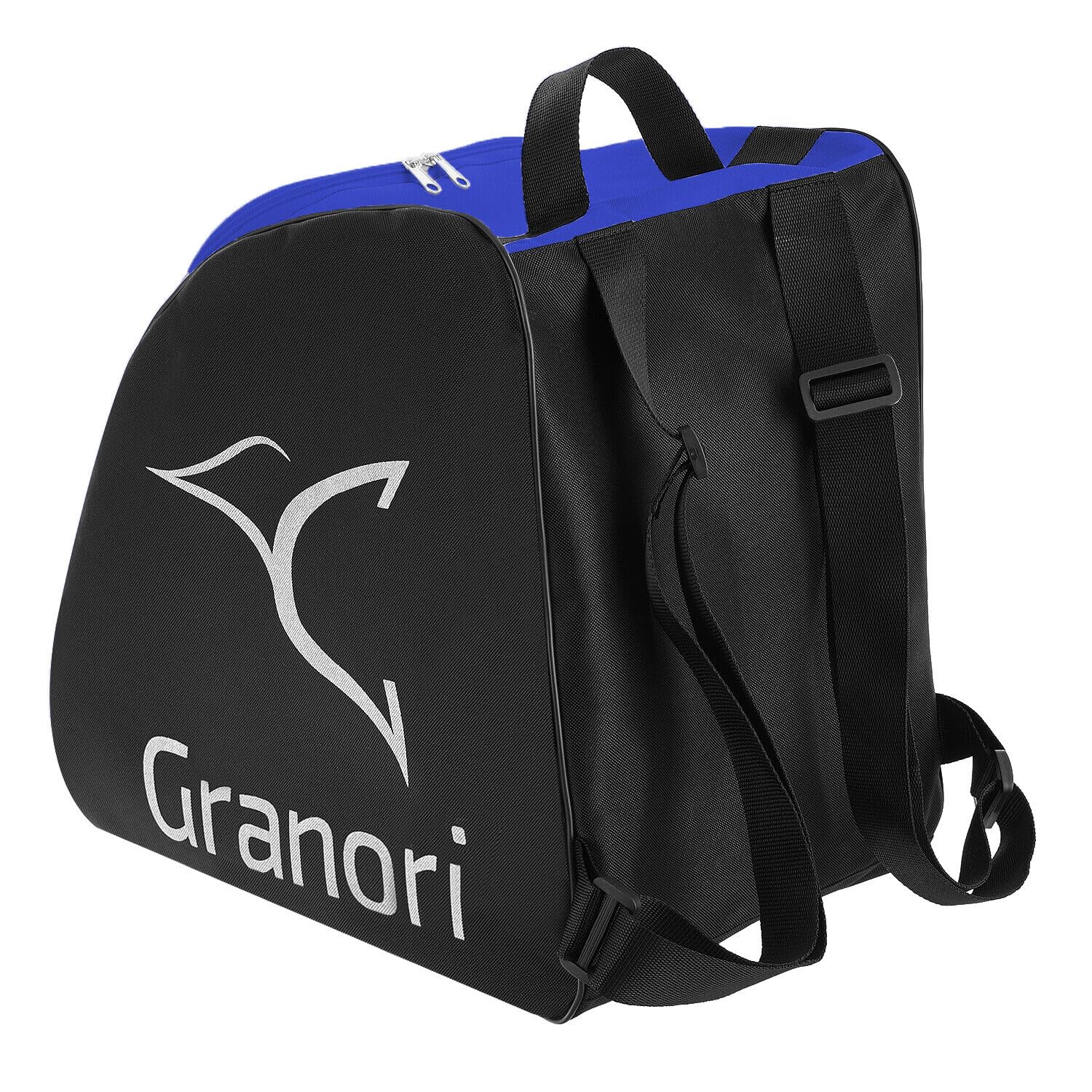 Skischuhtasche Skistiefeltasche mit Rucksackfunktion sowie Platz für Helm und Zubehör | Skischuhrucksack Bootbag Helmtasche Ski-, Snowboard- und Schlittschuhe