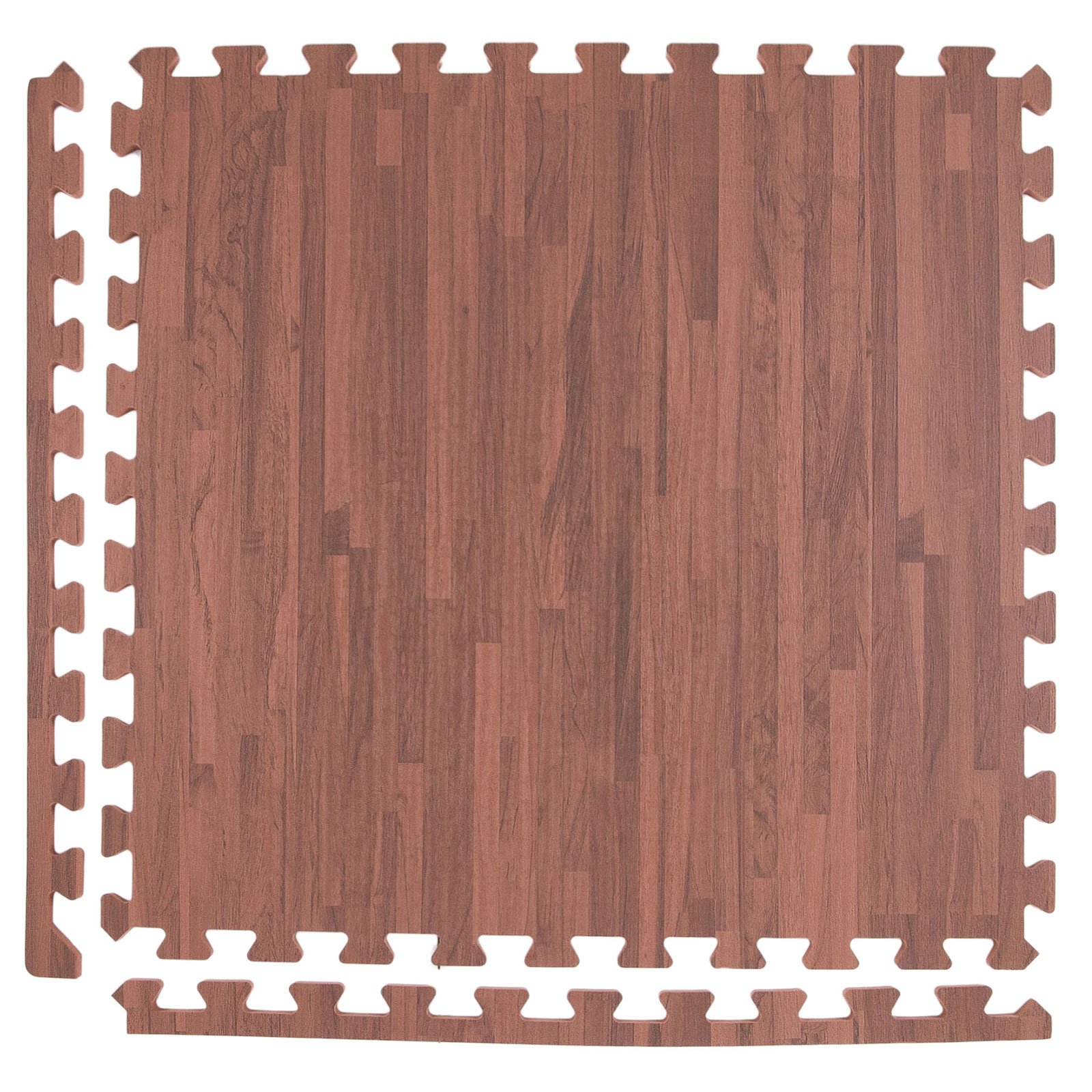 Buy Incstores Soft Wood Foam Tiles 2ft x 2ft Interlocking Floor Tiles