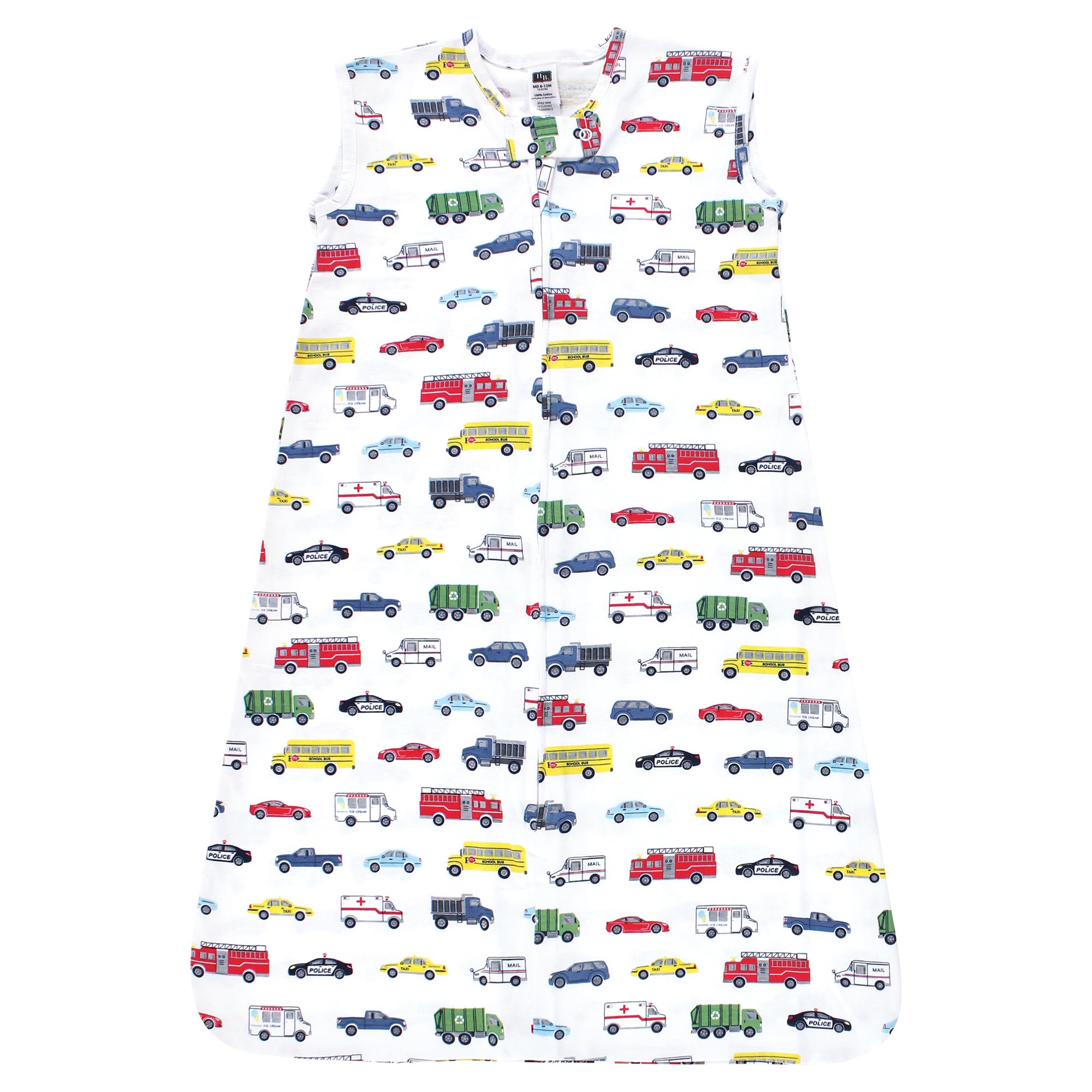 Hudson Baby Unisex BabyCotton Sleeveless Wearable Sleeping Bag, Sack, Blanket