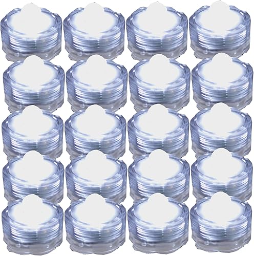 Luces led muy brillantes, sumergibles, color té, para fiestas, bodas