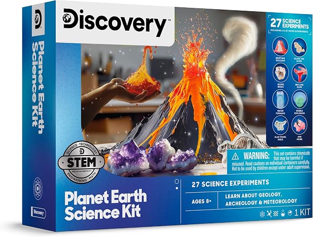 Discovery #MindblownToy Science Kit Earth Science