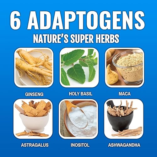 Miniatura 5 de DRNX Adaptogenic Waters - Paquete de 12 bebidas mejoradas de hidratación completa, cero azúcar, 5 calorías, súper hierbas, vitaminas B y D,