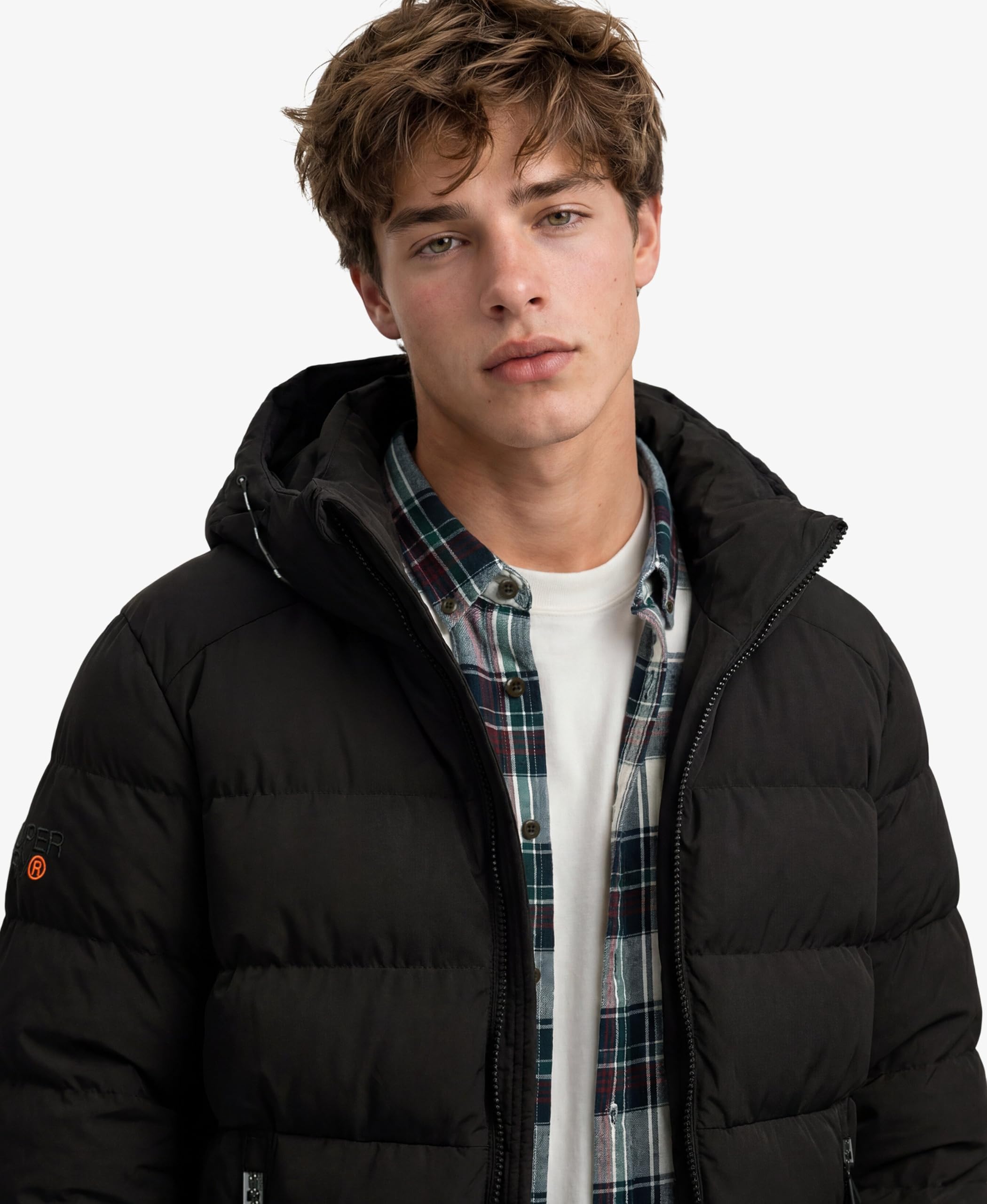 Superdry Doudounes hooded sports 16a black/black