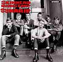 真摯 桜＋硬派 CD SKINHEADS OI PUNK 東京SKINS SKINHEAD OI! MUSIC T SHIRT vintage classic skinhead oi